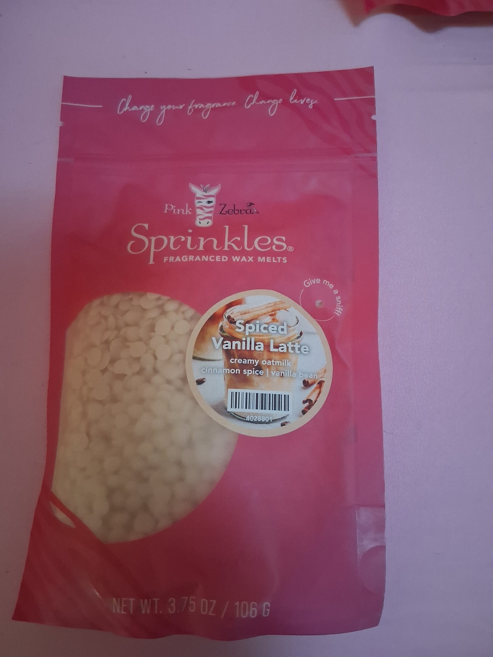 Pink Zebra Sprinkles Fragranced Wax Melts - Pink